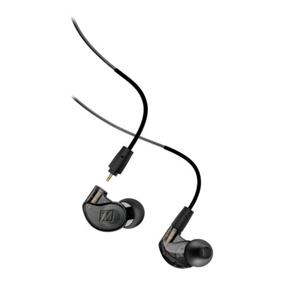 MEE AUDIO M6 Quick Start Manual