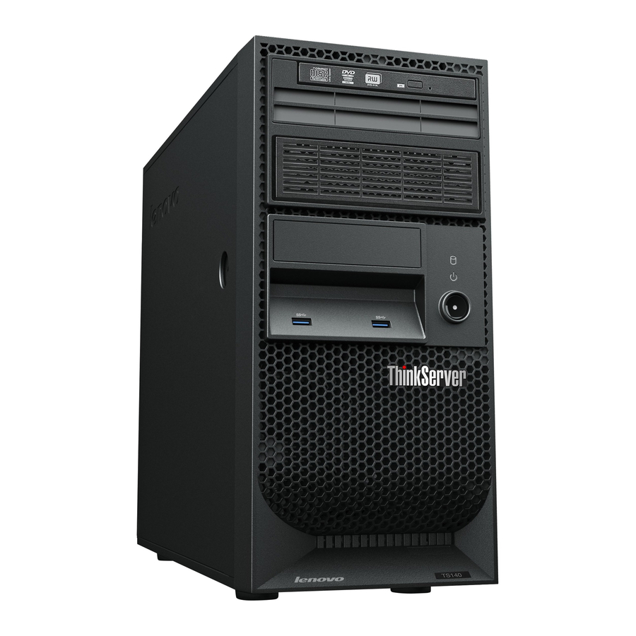 Lenovo ThinkServer TS140 User Manual