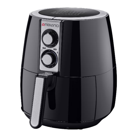 User manual Ambiano Air Fryer TXG-DS13 (English - 40 pages)