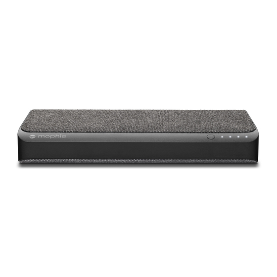 MOPHIE POWERSTATION USBC XXL USER MANUAL Pdf Download ManualsLib