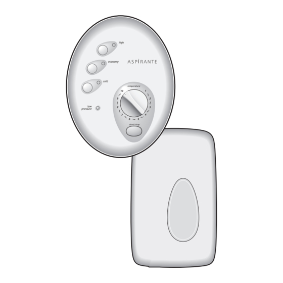 TRITON ASPIRANTE INSTALLATION AND OPERATING INSTRUCTIONS MANUAL Pdf