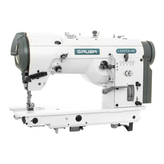 SIRUBA LZ457A INSTRUCTIONS AND PARTS LIST Pdf Download ManualsLib