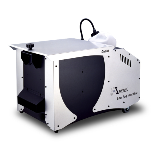 ANTARI ICE101 USER MANUAL Pdf Download ManualsLib