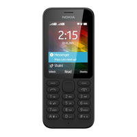 Nokia 215 Dual SIM Quick Manual
