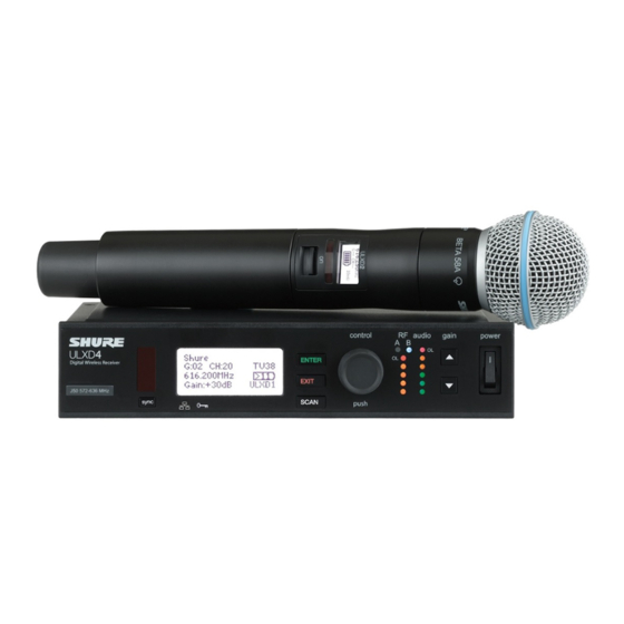 Shure ULXD User Manual