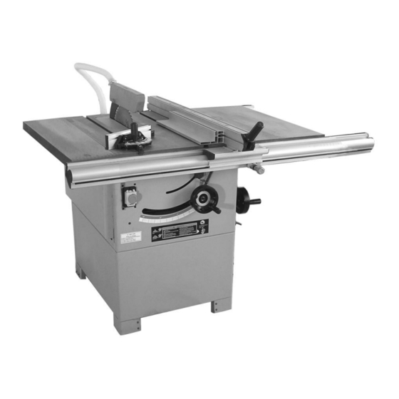 SIP 12 Professional Cast Iron Table Saw - SIP Industrial Products