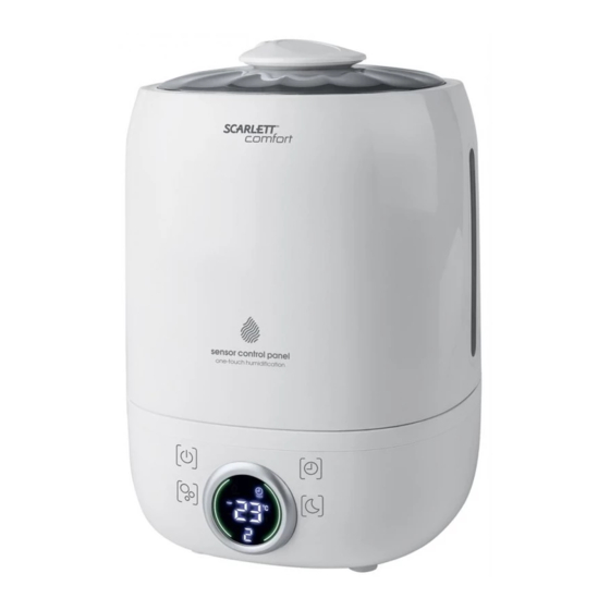 SCARLETT COMFORT SC-AH986E07 INSTRUCTION MANUAL Pdf Download | ManualsLib