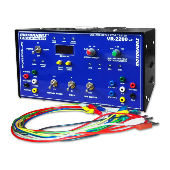 motorherz VR-2200 v.2 Operation Manual