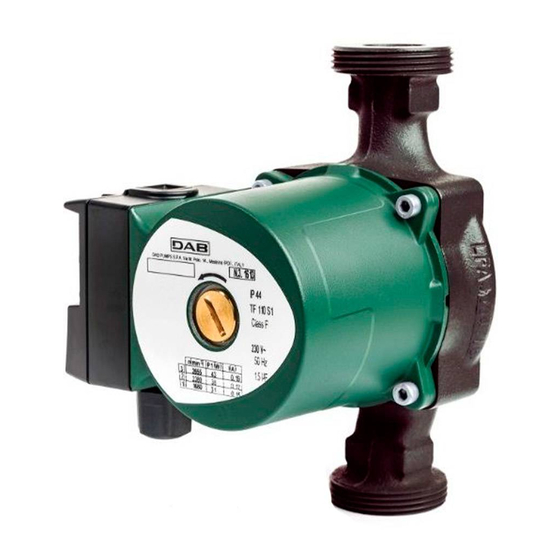 DAB VA 55/130 Circulator Pump Manuals