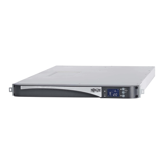 Tripp Lite SmartOnline SU1500LCD1U Owner's Manual