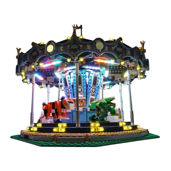 Glow Bricks Lego Carousel 10257 Led Installation Manual