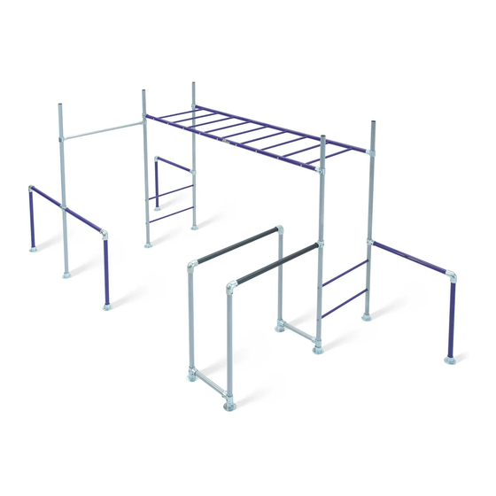 FUNKY MONKEY BARS THE TAMARIN Assembly Instructions Manual