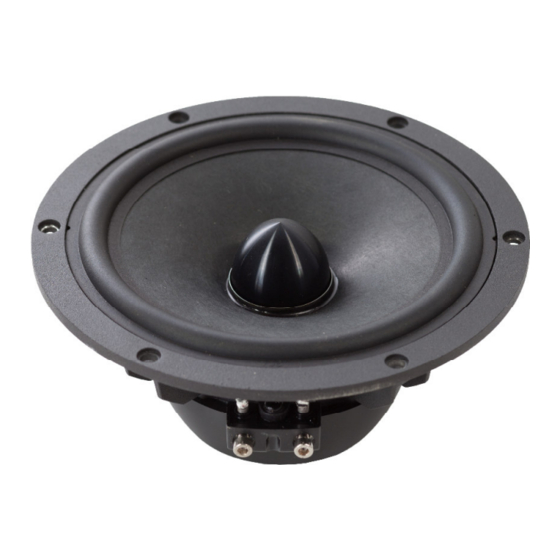 Audio System Avalanche AV 165 User Manual