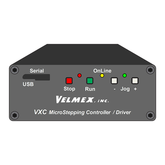 VELMEX VXC-1 User Manual