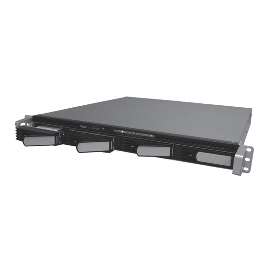 Synology RS408-RP Quick Installation Manual