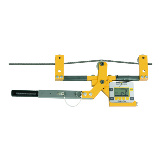 User Manuals: PCE Instruments Dillon Quick-Check Meter