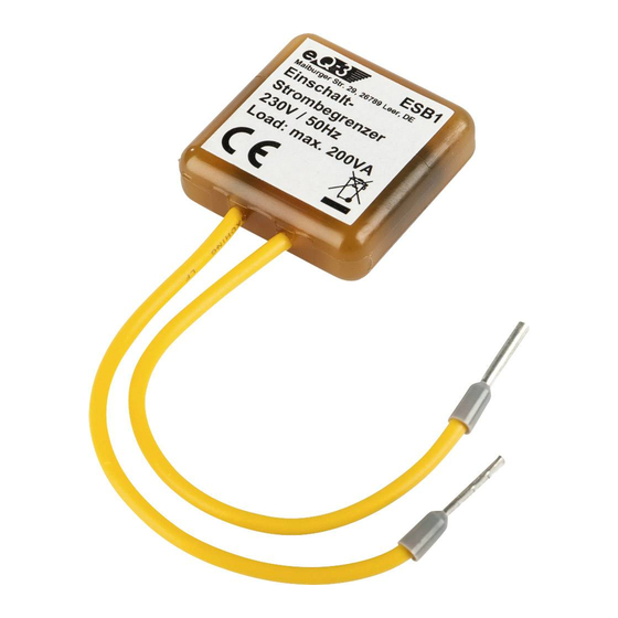 eQ-3 ESB1 Operating Manual