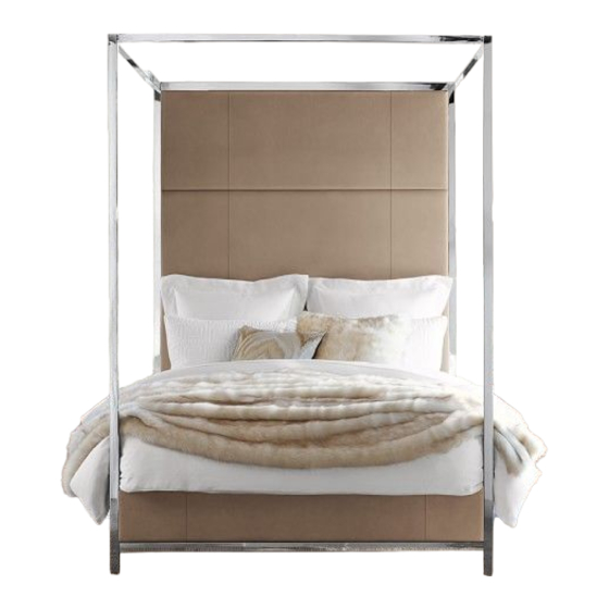 Williams-Sonoma Mercer Bed Tall King Quick Start Manual