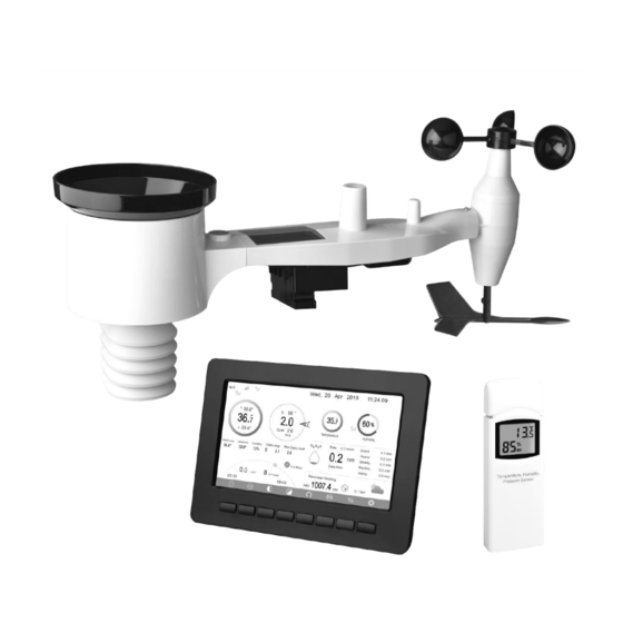 ECOWITT HP2551CA Wi-Fi Weather Station Manuals