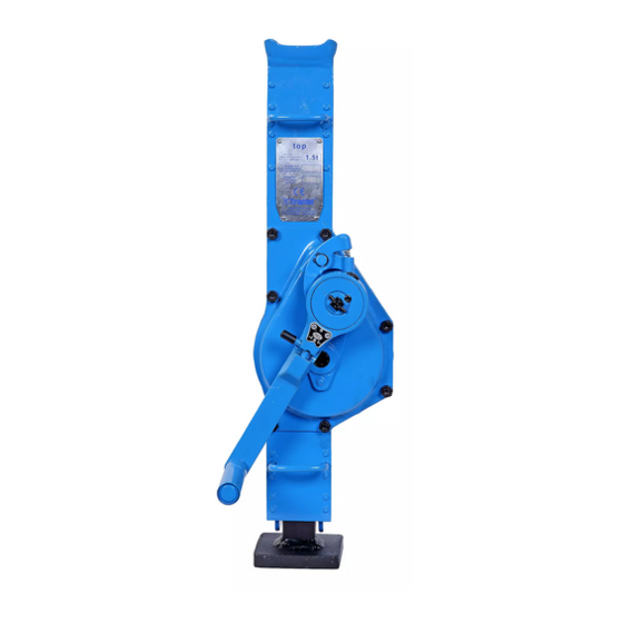 Tractel TOP BT 1.5 Installation, Operating And Maintenance Manual