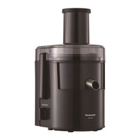 Panasonic MJ-SJ01KXE Operating Instructions Manual