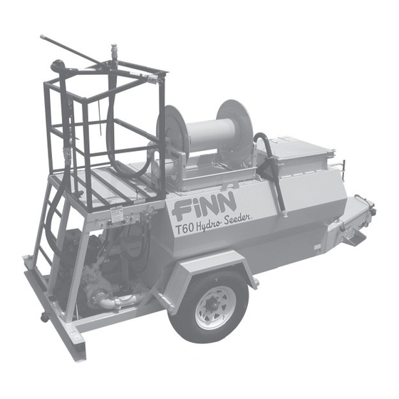 Finn HydroSeeder T60-II Operator Instructions Manual