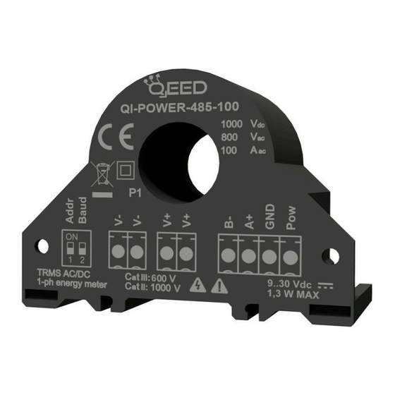 EED QI-POWER-485-100 Quick Start Manual