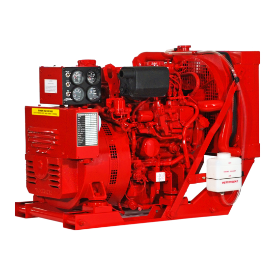 Westerbeke 8.0KW - 60Hz Operator's Manual