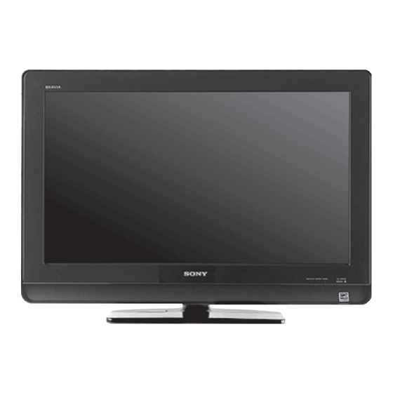 Sony KDL-32VL140 Service Manual