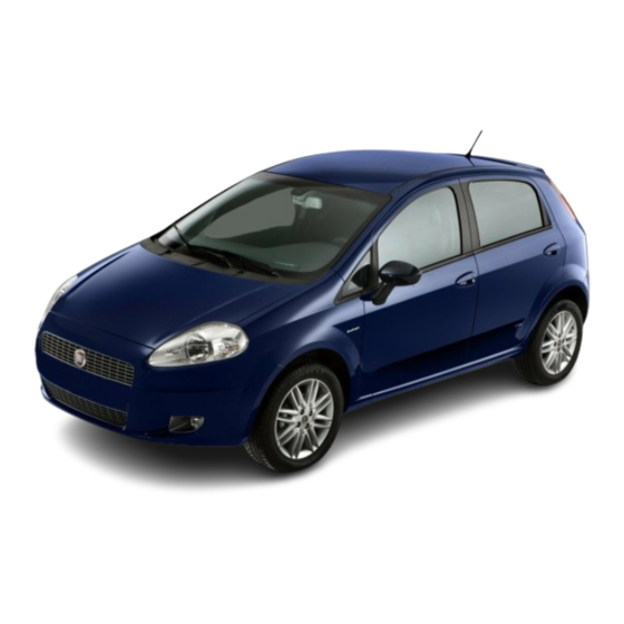 Fiat Punto Sound System Manual