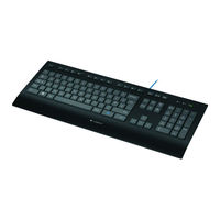 Logitech Corded Keyboard K280e Setup Manual