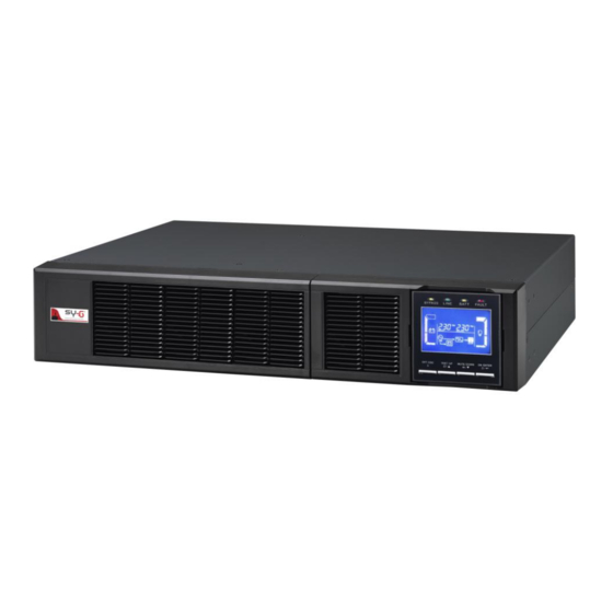 Sy-G Challenger Series Online UPS Manuals