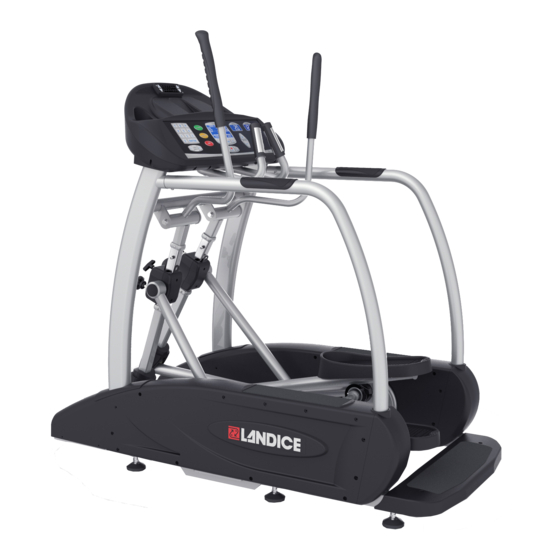 Landice ELLIPTIMILL E8 Service Manual