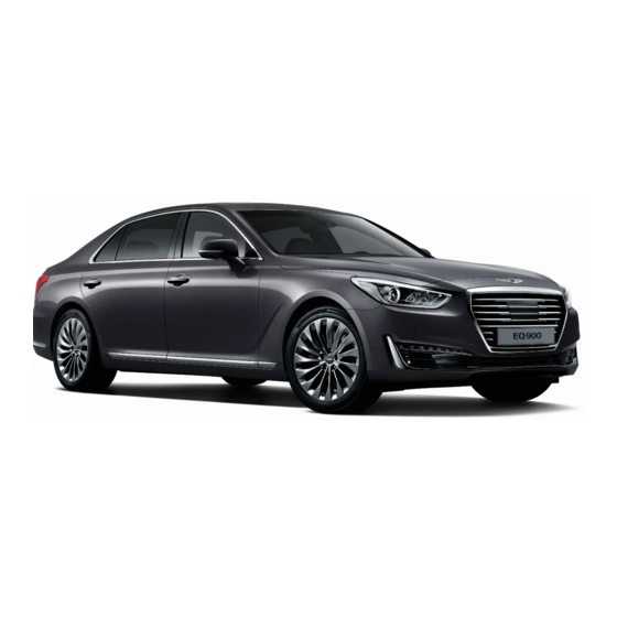 Genesis G90 2017 Owner's Manual