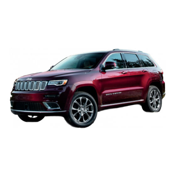 Jeep GRAND CHEROKEE WK 2022 Owner's Manual