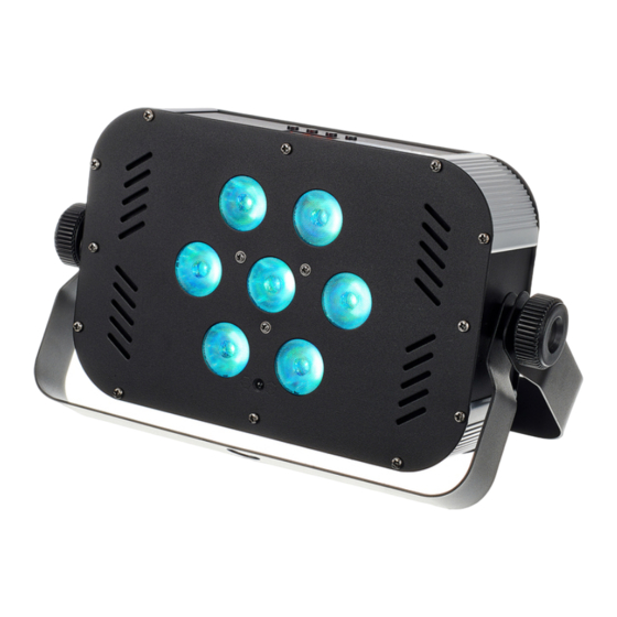 Stairville LED Flood TRI Panel 7x3W RGB Manuals