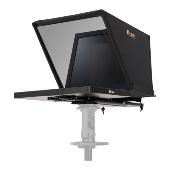 Ikan PT4900-PTZ-TM-OTTICA Teleprompter Manuals