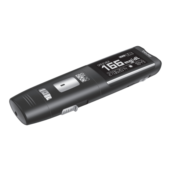 Beurer GL 50 Instructions For Use Manual