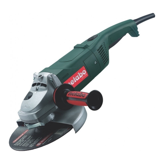 Metabo W 23-180 Manuals