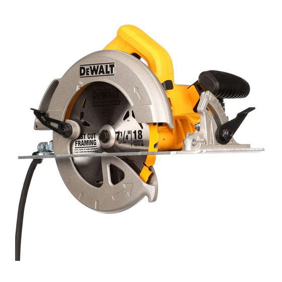 DeWalt DWS535 Instruction Manual