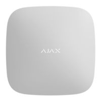 Ajax Ajax Hub Quick Start Manual