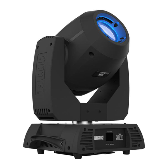 Chauvet Professional Rogue R2X Beam Quick Reference Manual