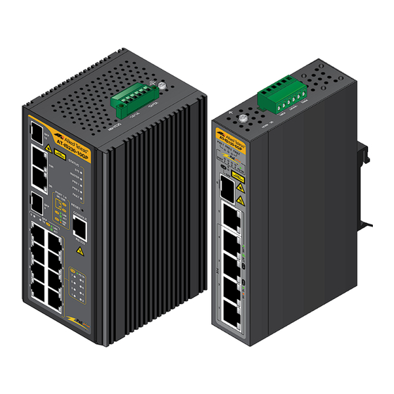 Allied Telesis AT-IS230-10GP Manuals