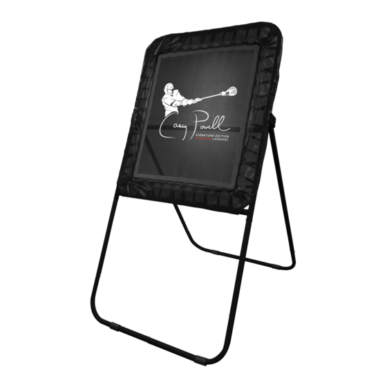 Casey Powell Signature Edition Gladiator Lacrosse Rebounder Wall Assembly Instructions