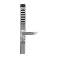 Alarm Lock DL1300NW Mounting And Installation Instructions Manual