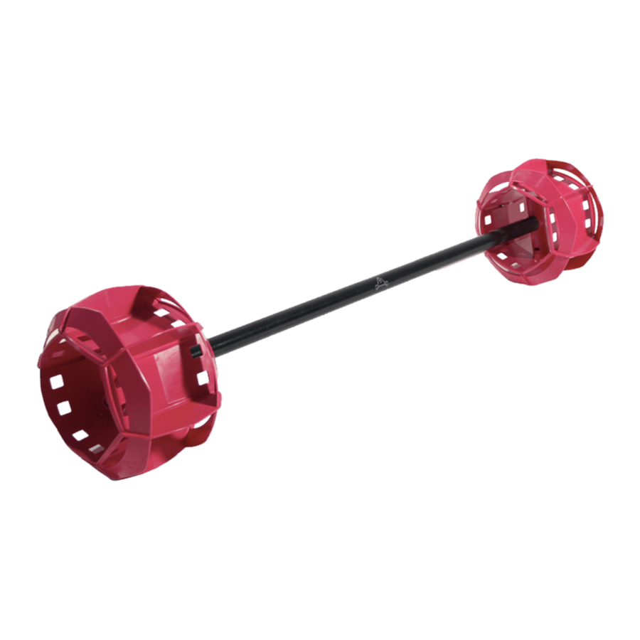 HYDRO REVOLUTION Aquastrength Barbell Quick Start Manual