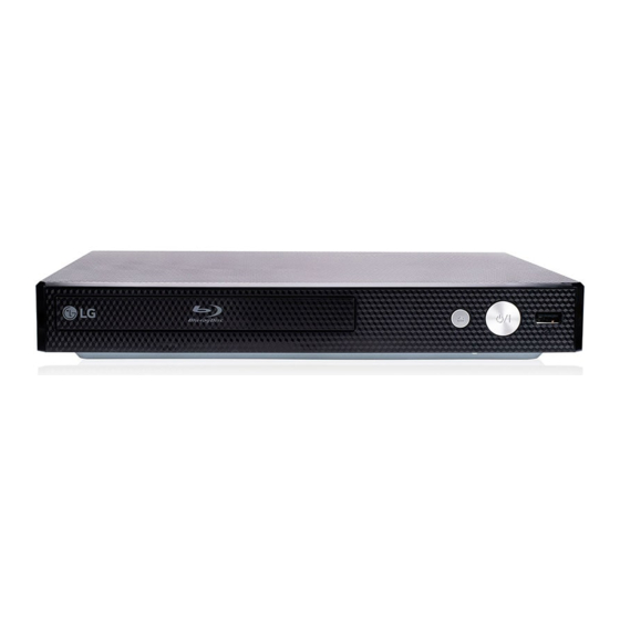 LG BPM26 Simple Manual