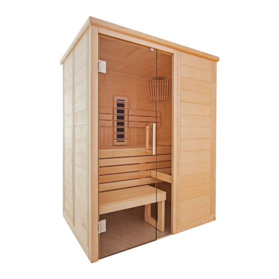 Harvia sentiotec ALASKA MINI INFRA+ Instructions For Installation And Use Manual