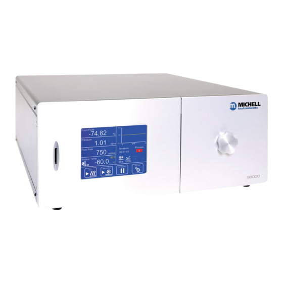 PST Michell Instruments S8000 -100 User Manual