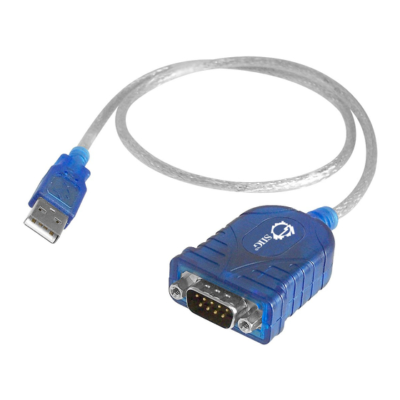 SIIG JU-CS0111-S1 Quick Installation Manual
